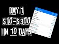 I Tried Turning $10 To $300 In 10 Days-FOREX, Day 2 successful. (SUBSCRIBE FOR MORE LESSONS)