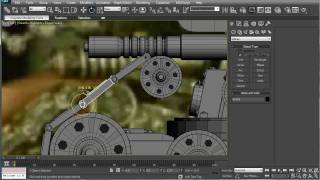 3ds Max tutorial - Space Marine Thunderfire Cannon part 40 (HD)