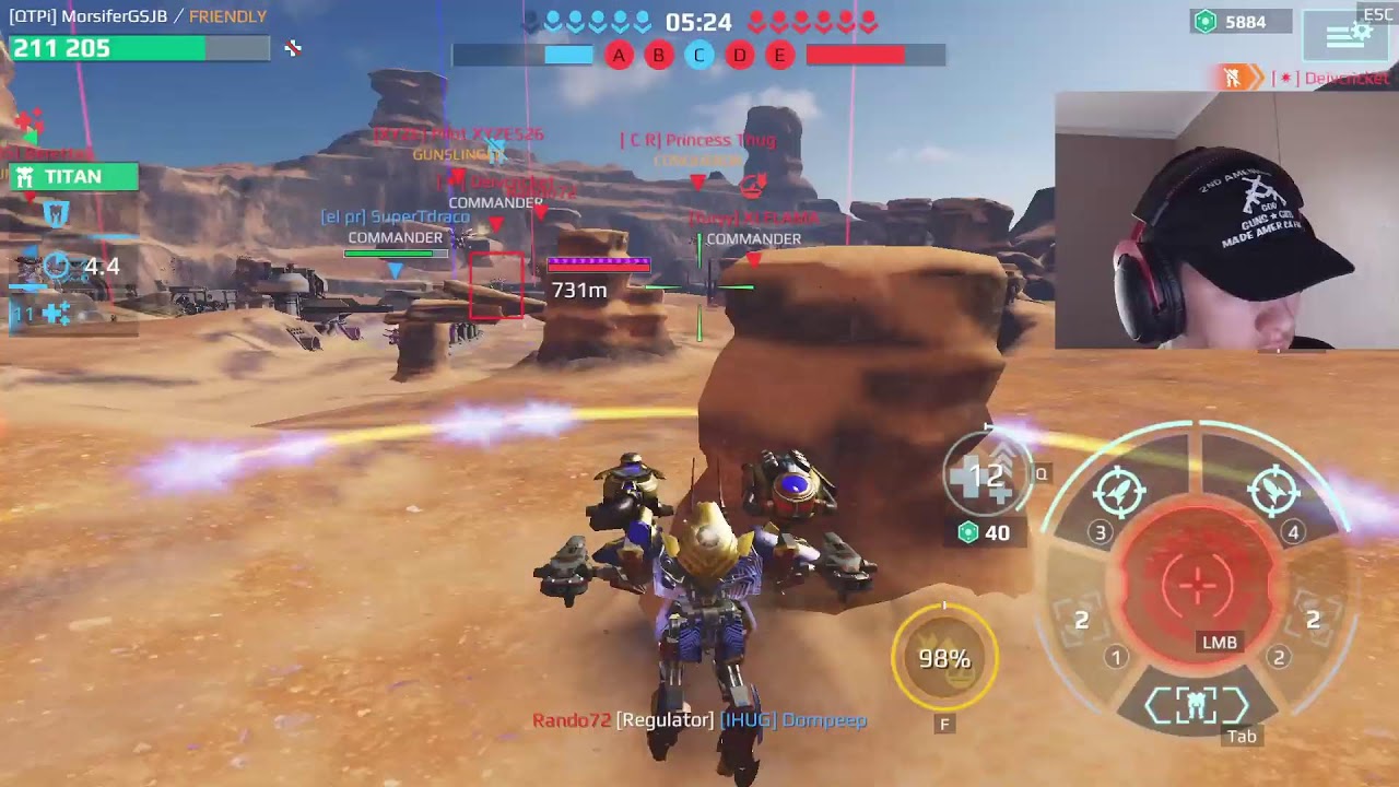 War Robots F2P In Expert League Part 1