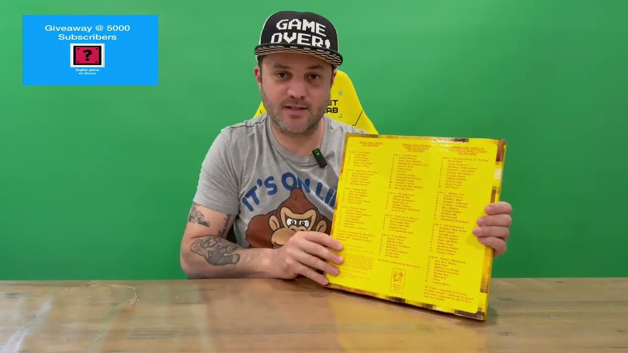 Ep 3050 - Donkey Kong Country 1,2 & 3 Vinyl Soundtrack Boxset