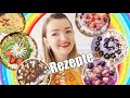 VEGANE SMOOTHIEBOWL REZEPTE in jeder Regenbogenfarbe  🌈🥣 einfach, schnell, gesund und lecker