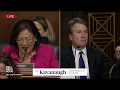 Kavanaugh rejects classmate's 'belligerent' characterization of college years