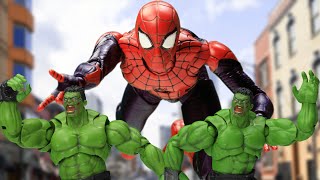 Spider Man: Zombie Hulk Army in the Spider-verse | Figure Stopmotion