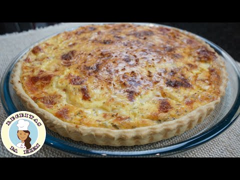 Vídeo: Quiche Com Presunto E Tomate