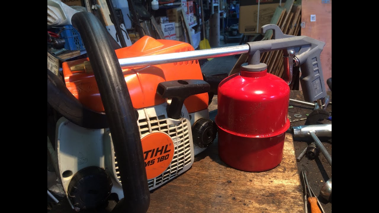 Ручная мойка Бензопилы!!!,,Химчистка салона!Рёбрышки...!) - YouTube