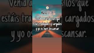 Entregale a Dios tus cargas y descansa en el 🙏