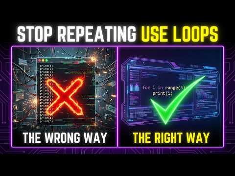 Python for Loops Simply Explained (Beginner-friendly)