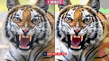 How to Make an oil paint  in photoshop 2025