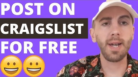 How To Post FREE Ads on Craigslist To Make Money