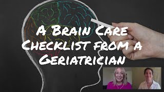 Over 50? Don't Miss This Brain Health Checklist from Dr  Leslie Kernisan