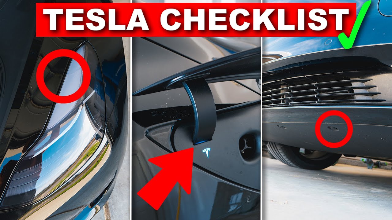 Tesla Delivery Day Checklist 2024 DON'T MAKE A MISTAKE! YouTube