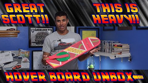 Back to the Future Hoverboard Unboxing