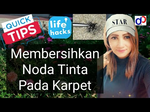 Tips Cara Membersihkan Noda Tinta Pada Karpet | Tutorial | Tutorials | Deoztips | Tips Sehari hari