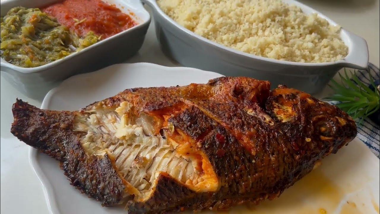POISSON BRAISÉ AU FOUR AVEC CETTE ASTUCE - YouTube