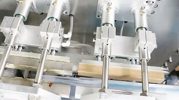 fully automatic roll film form fill seal equipment HFFS packaging machine