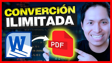 Convierte Word a PDF Fácil y Rápido Herramienta Open Source (Sin Límites)