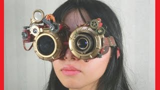 【DIY】中二全開！自動可変式スチームパンクゴーグルを作ったった！ Steampunk Auto Goggles