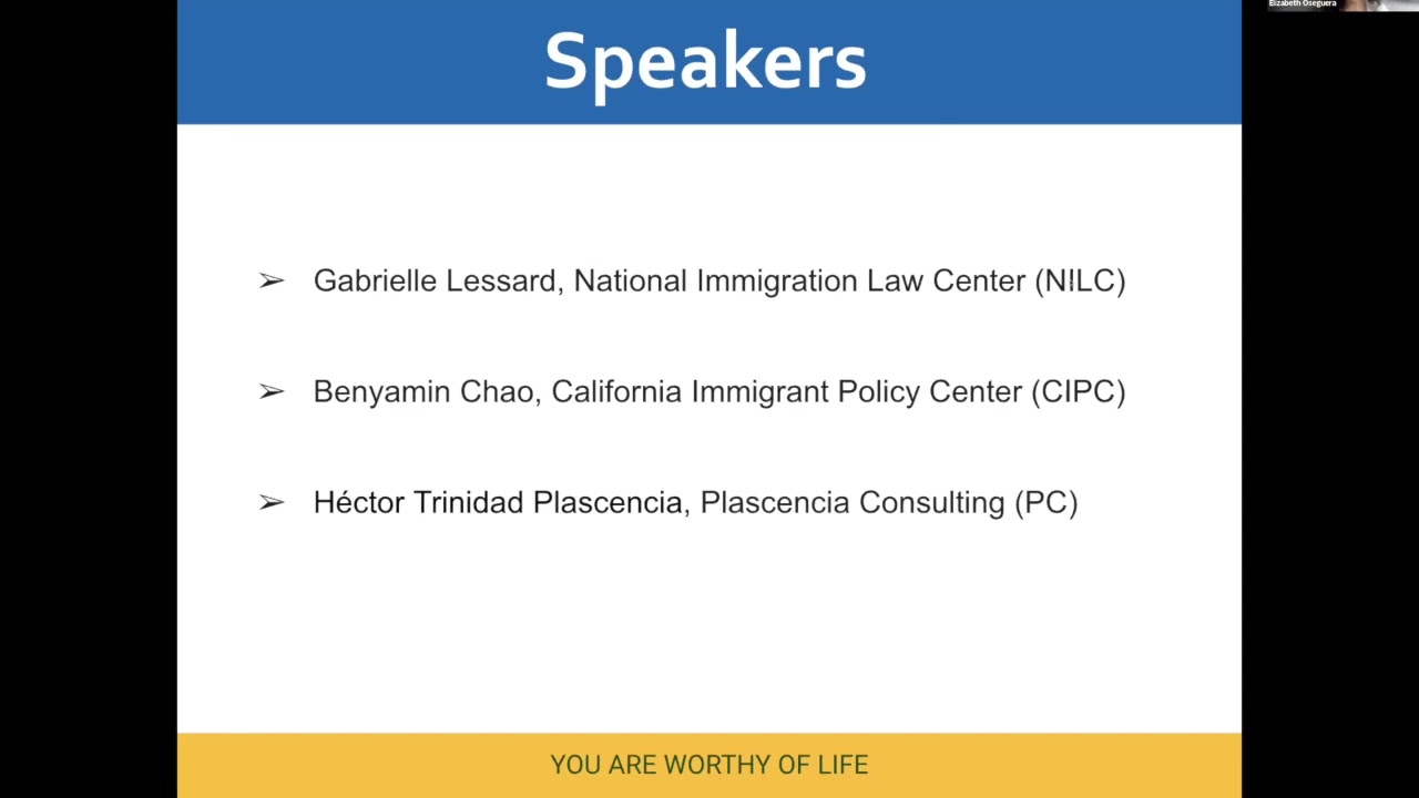 CA PIF Outreach & Communications Workgroup  Immigration Resources & Policy Update En Espanol