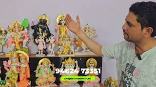 Makrana Marble Murti Collection | Handcrafted Hindu God Statues