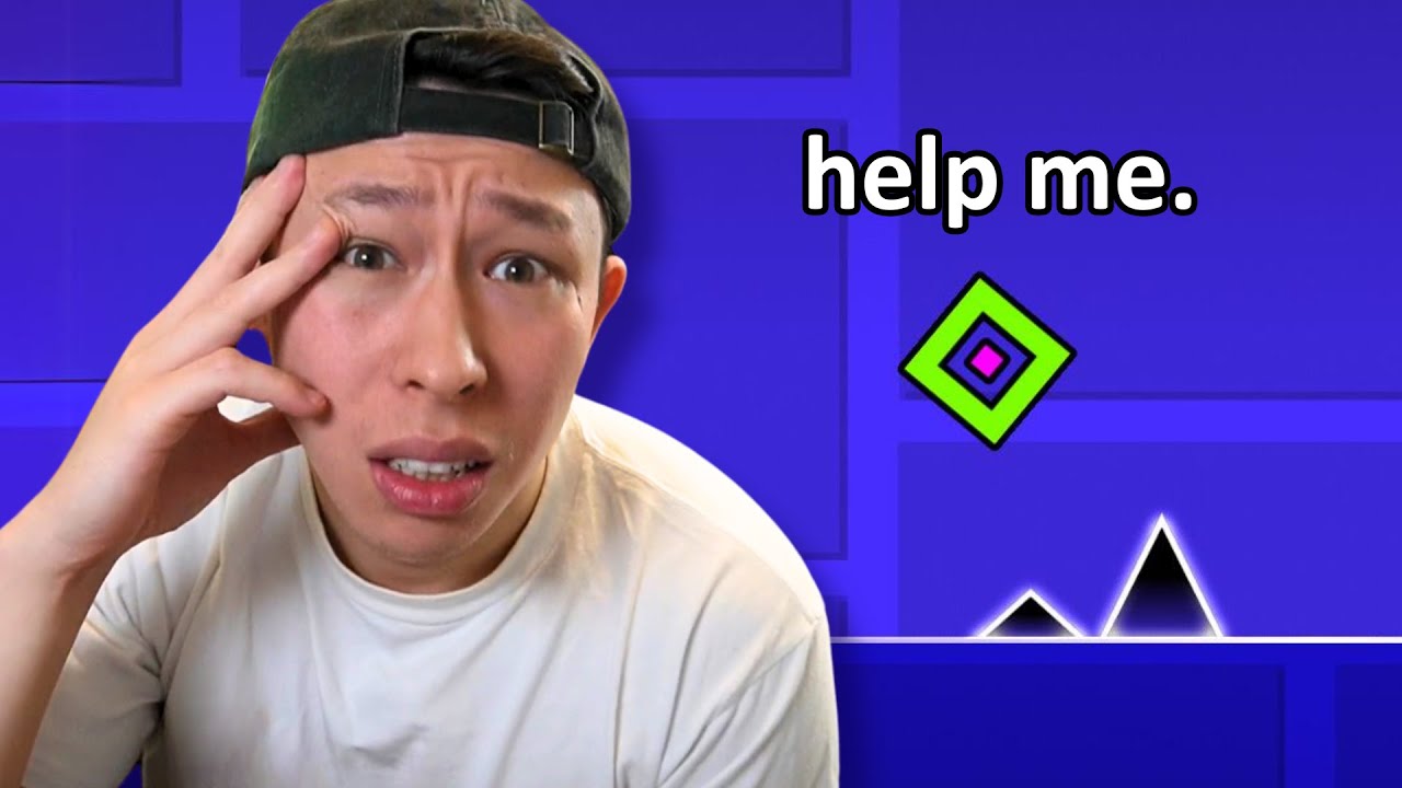 I Played Geometry Dash for 10 HOURS STRAIGHT. - YouTube