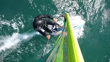 Windsurfing at Bonbeach 19 10 2013