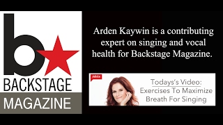 Singing Exercises to Maximize Breath | Arden Kaywin Vocal Studio