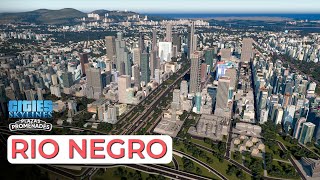 de 0 a 700k habitantes 🏢🏘️🏜️ | Rio Negro | Cities Skylines