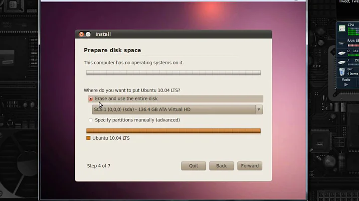 Setting Up Ubuntu on Windows Virtual PC