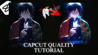 BEST CAPCUT QULITY TUTORIAL - CAPCUT FREE