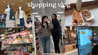shopping vlog 🛍️ + korean corndogs