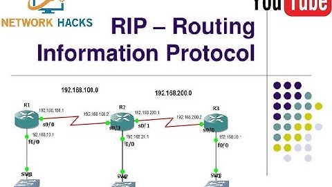 What is RIP Protocol and How it works | Routing Information Protocol!! CCNA 200-301 Day 7