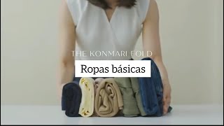 Marie Kondo en español - Doblado de ropas básicas