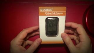 Suaoki Wireless Bicycle Computer: Unboxing and first impression