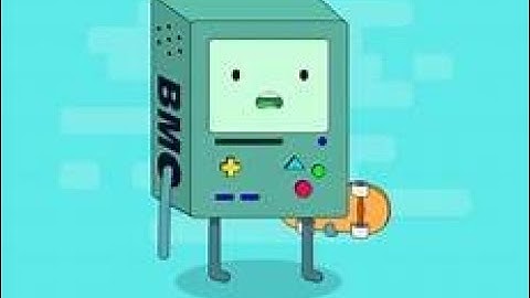 I MADE BMO FROM ADVENTURE TIME BUT IN 3D