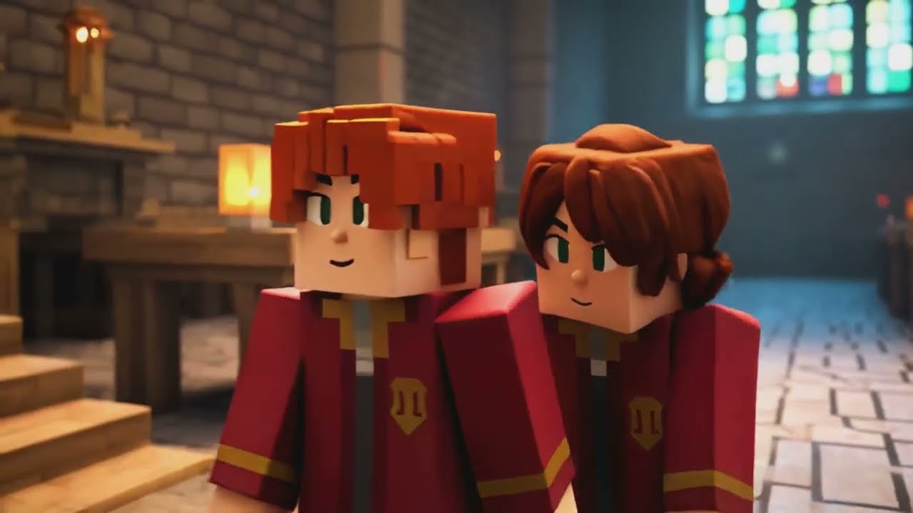 Harry Potter Meets Minecraft: Epic 3D Adventure!