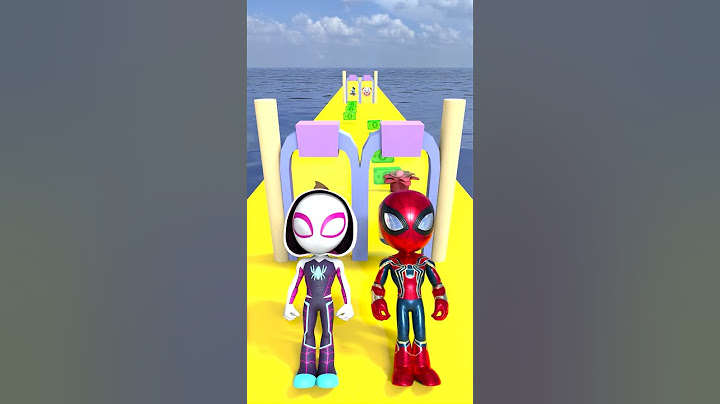 New EPIC BEST CLEAN RUN Challenge - Help RED Spidey vs Spider Gwen #gta #shorts