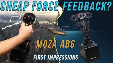 MOZA AB6 - This Force Feedback Joystick Blew My Mind In MSFS 2024