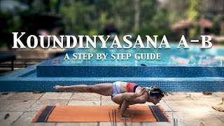 Koundinyasana A &amp; B | A step by step guide with Jelena Vesic