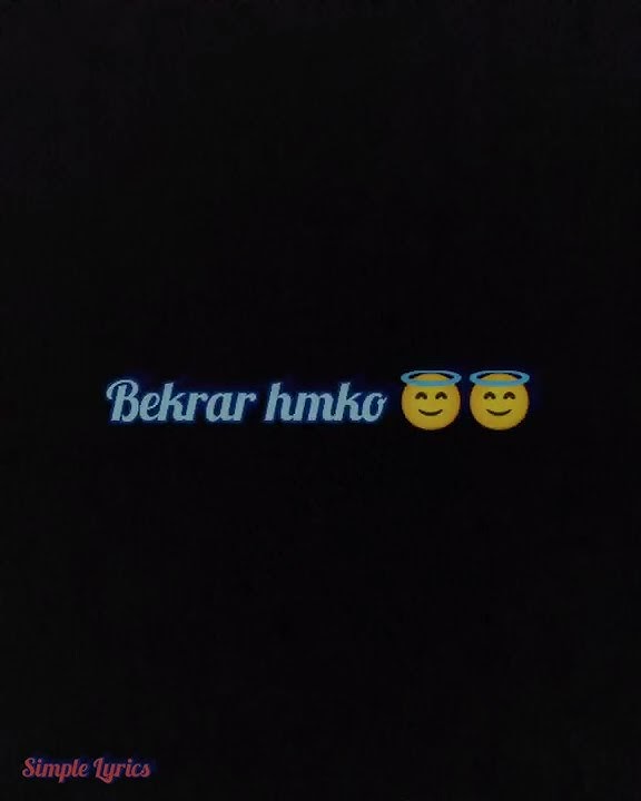 Gustakh nazro 👀 ne dekha hai tumko 😍 4k/ Lyrics song /