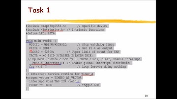 Lab # 3 video part 4: Timer and Clock of MSP430 LaunchPad