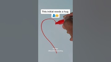 This initial needs a hug 🫂 mybeautifulhandwriting