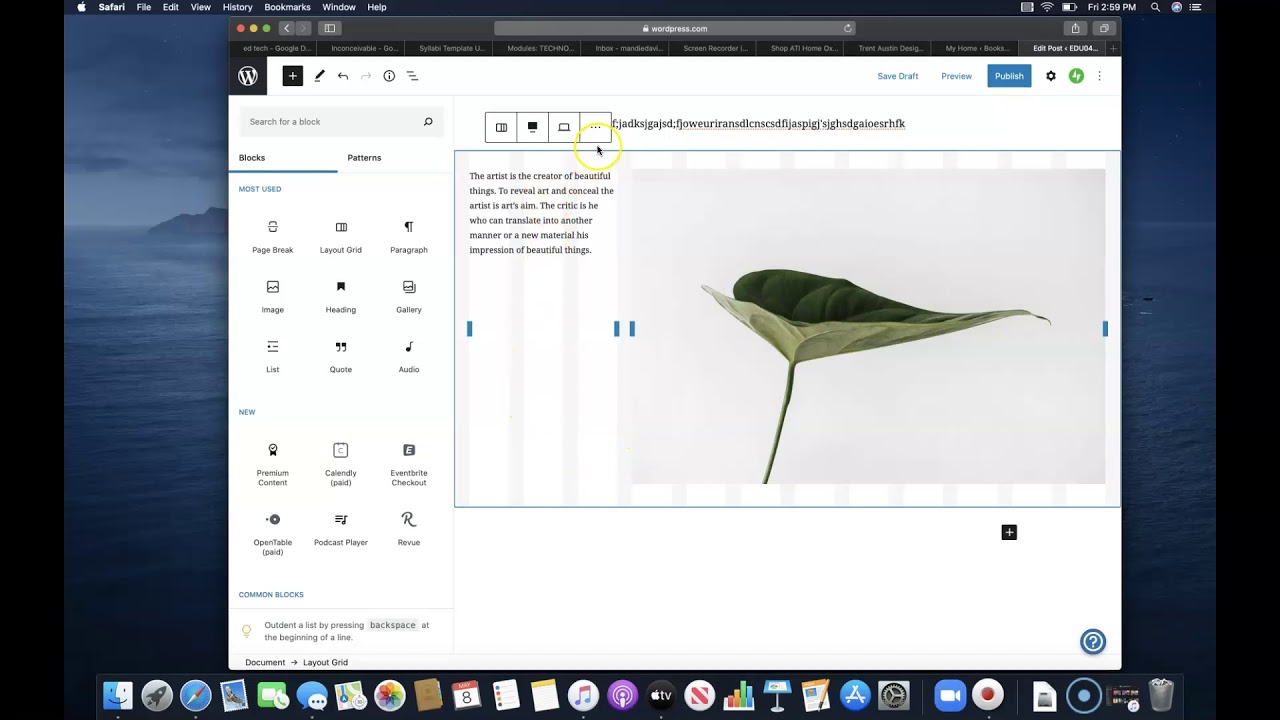 Creating Blog posts - YouTube