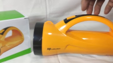 DP.LED DP-793 PORTABLE RECHARGEABLE LED Torch Emergency Light