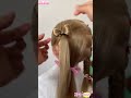 Cute and sweet girls just do this lantern bubble braid hairstyle#Braiding is simple and ea