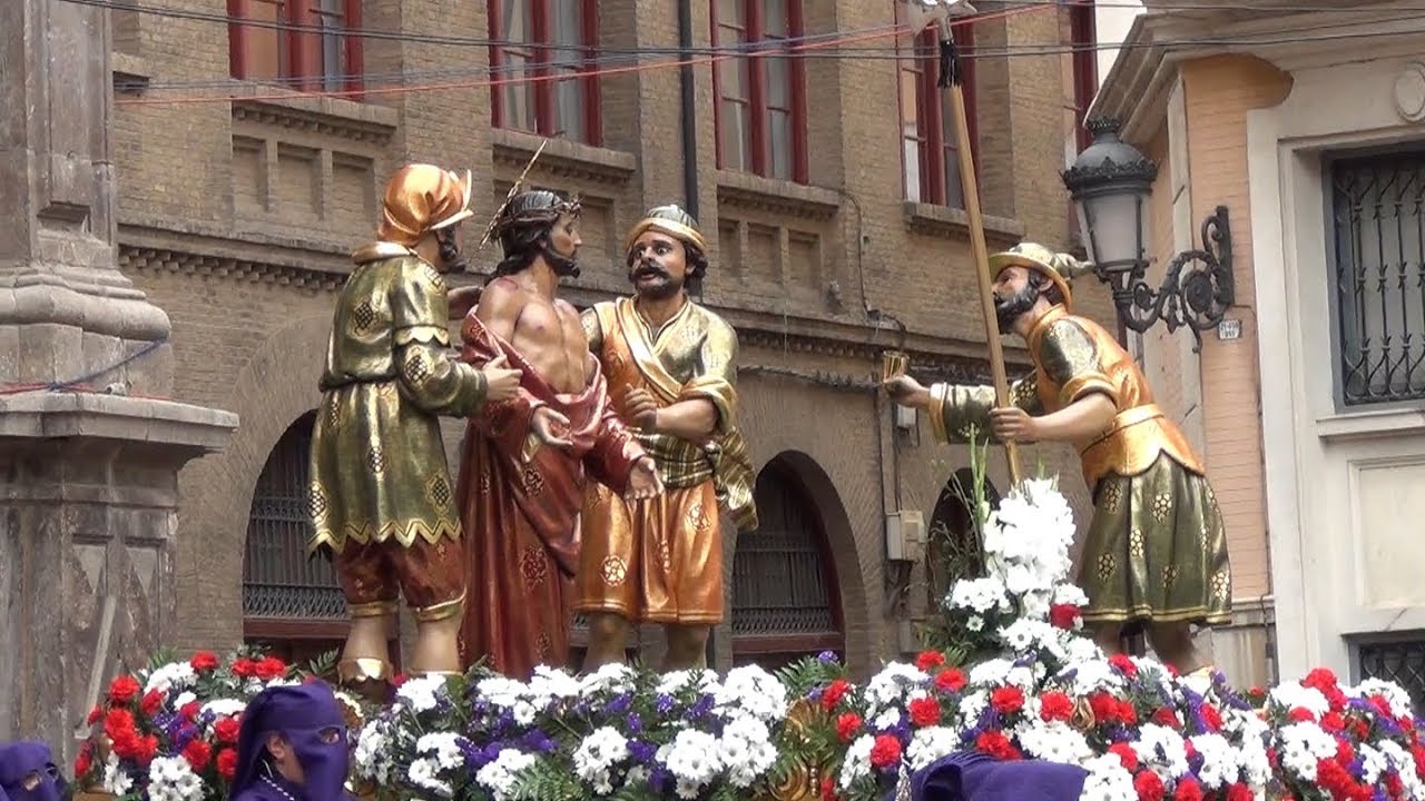 Semana Santa de Zaragoza 2019 - Viernes Santo - Cofradía de la Llegada de Jesús al Calvario