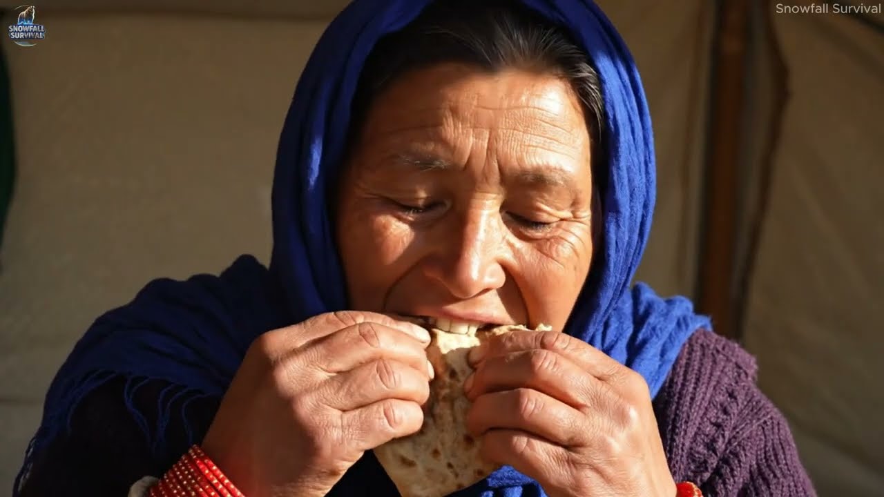 Surviving Afghanistan’s Harsh Winter | Cooking Bear Meat in the Snow + Fresh Bread