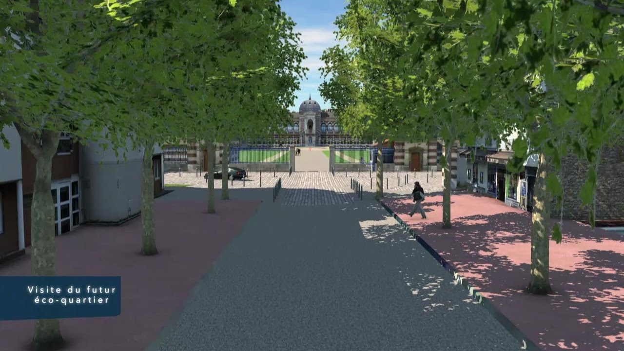 Visite du futur éco-quartier Le Parc Princesse au Vésinet