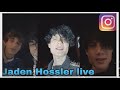 Jaden Hossler singing on Instagram live | 2/18/21