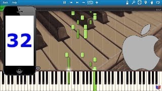 iPHONE RINGTONE OPENING ON 32 INSTRUMENTS [Synthesia]