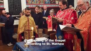A short film on Christmas Eve (Бадља вече) at St. Sava Jackson